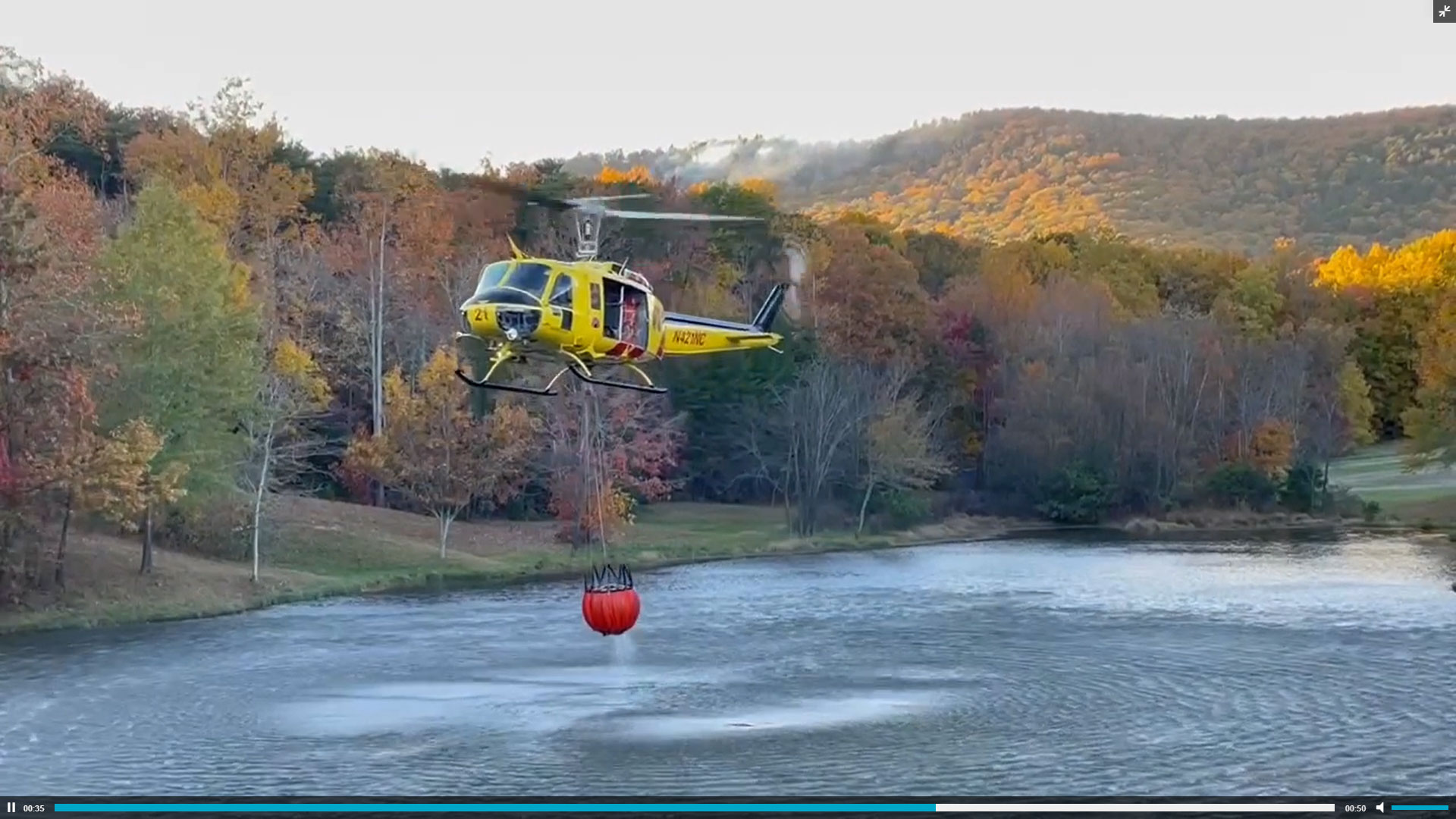 Wildfire on Sauratown Mountain in Stokes County is 95% contained ...